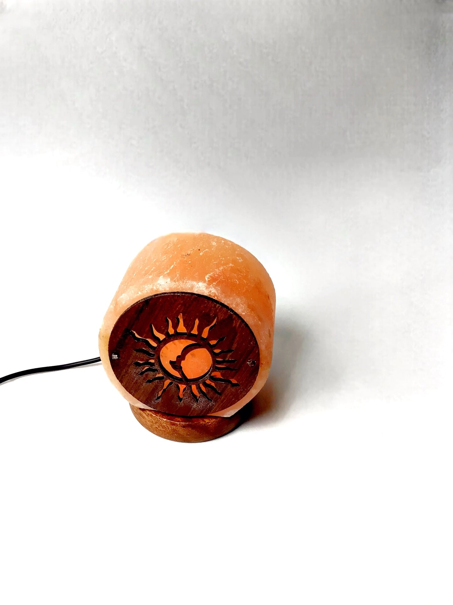 Himalayan Salt Crystal Lamp โ Handcrafted Natural Polished Design, Spiritual & Ambient Glow