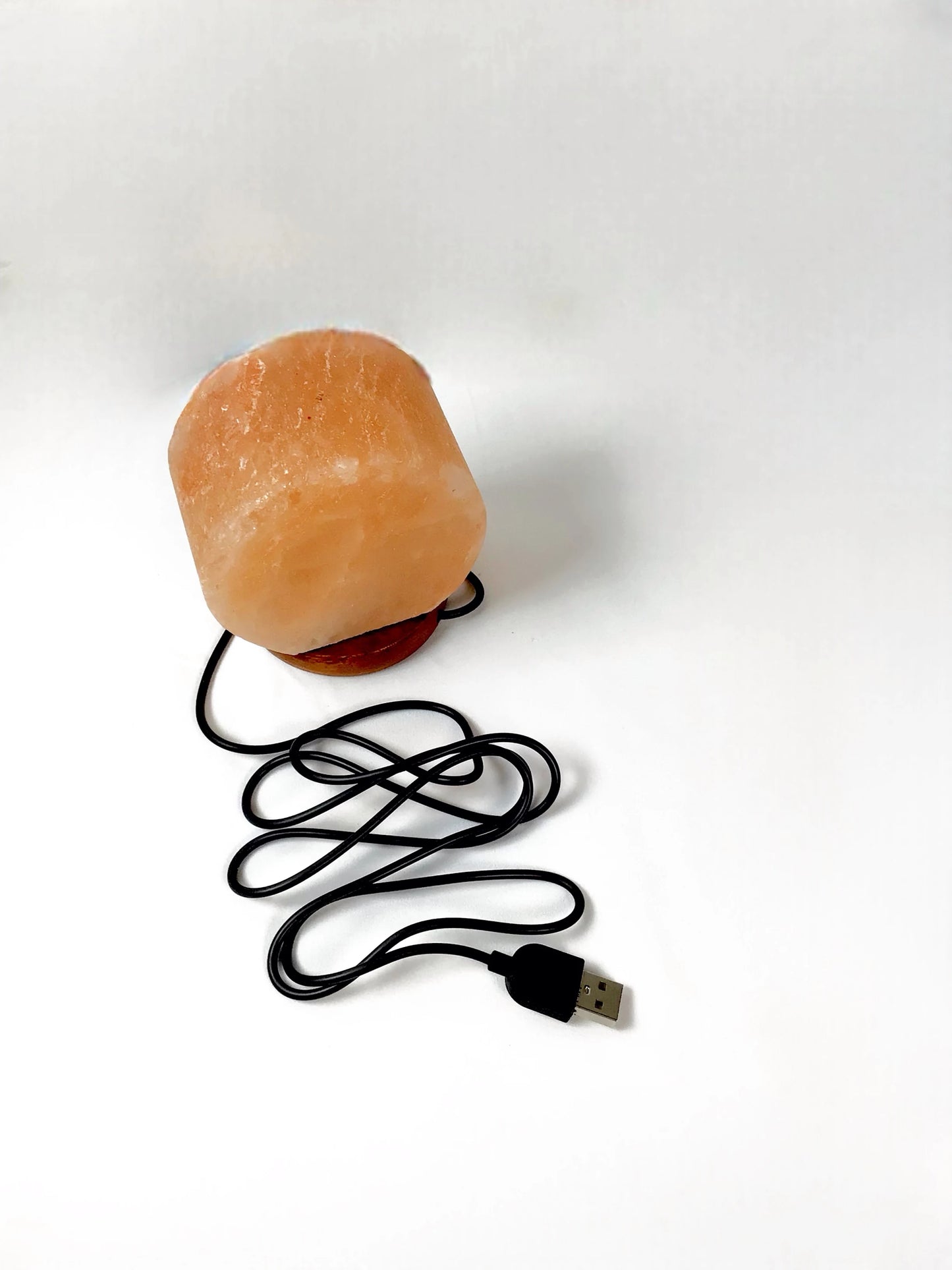 Himalayan Salt Crystal Lamp โ Handcrafted Natural Polished Design, Spiritual & Ambient Glow