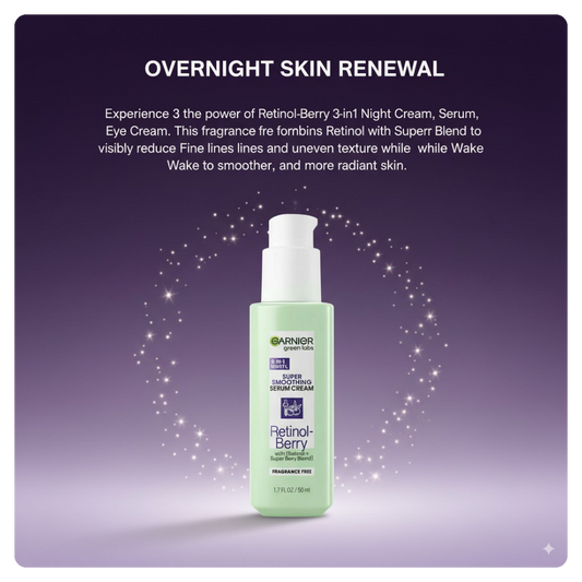 Garnier Retinol-Berry Night Treatment Serum 1.7 oz