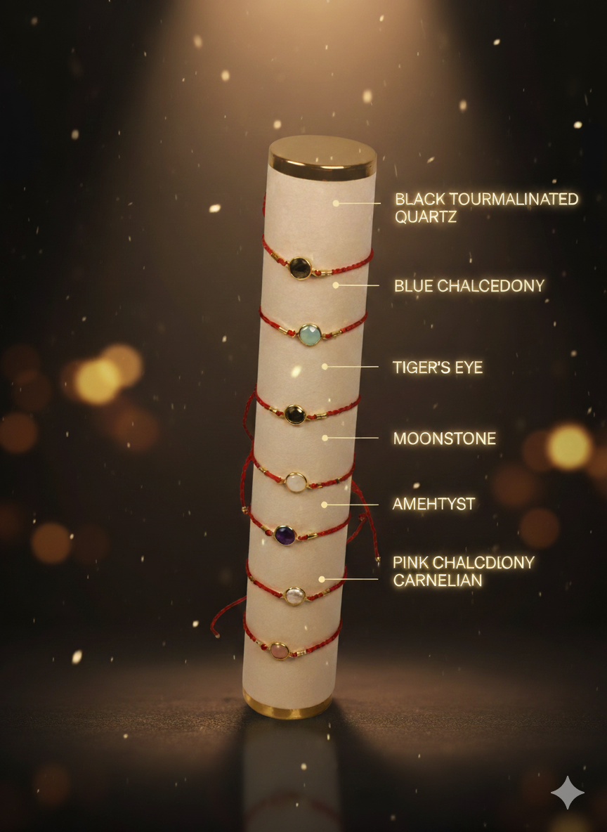 Adjustable Gemstone Bracelet