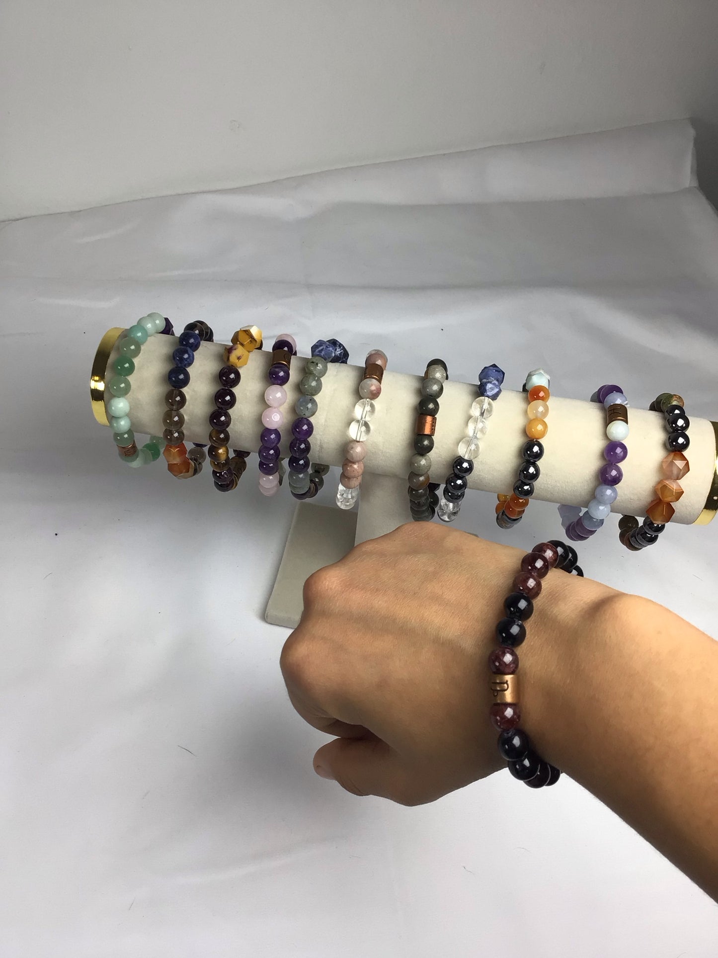 Adjustable Gemstone Bracelet